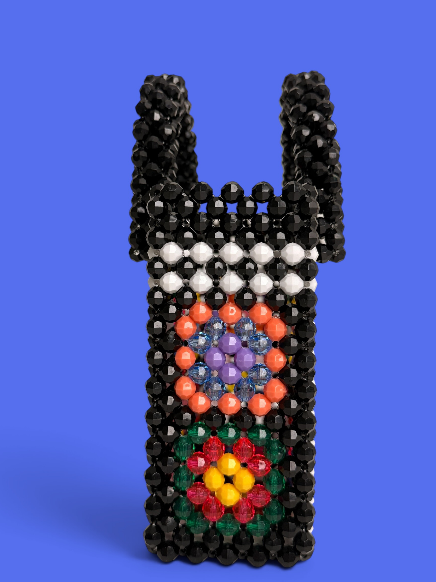 Granny Square Bead Bag