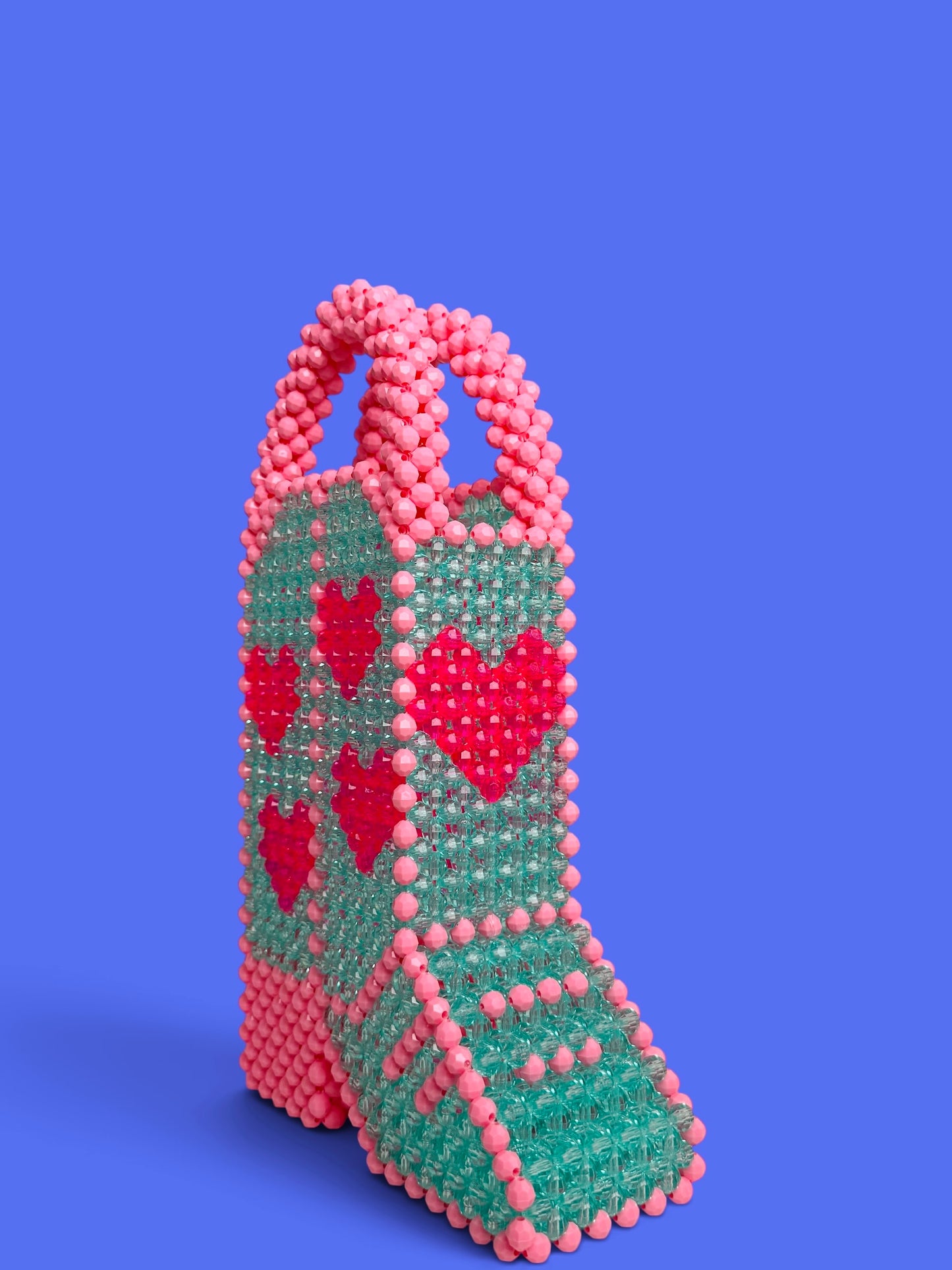 Beaded Cowboy Boot Bag